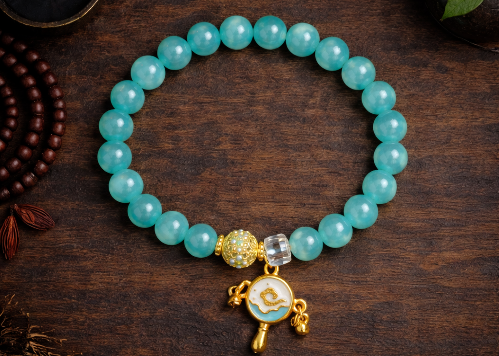 Celestial Harmony Tibetan Amazonite Bracelet