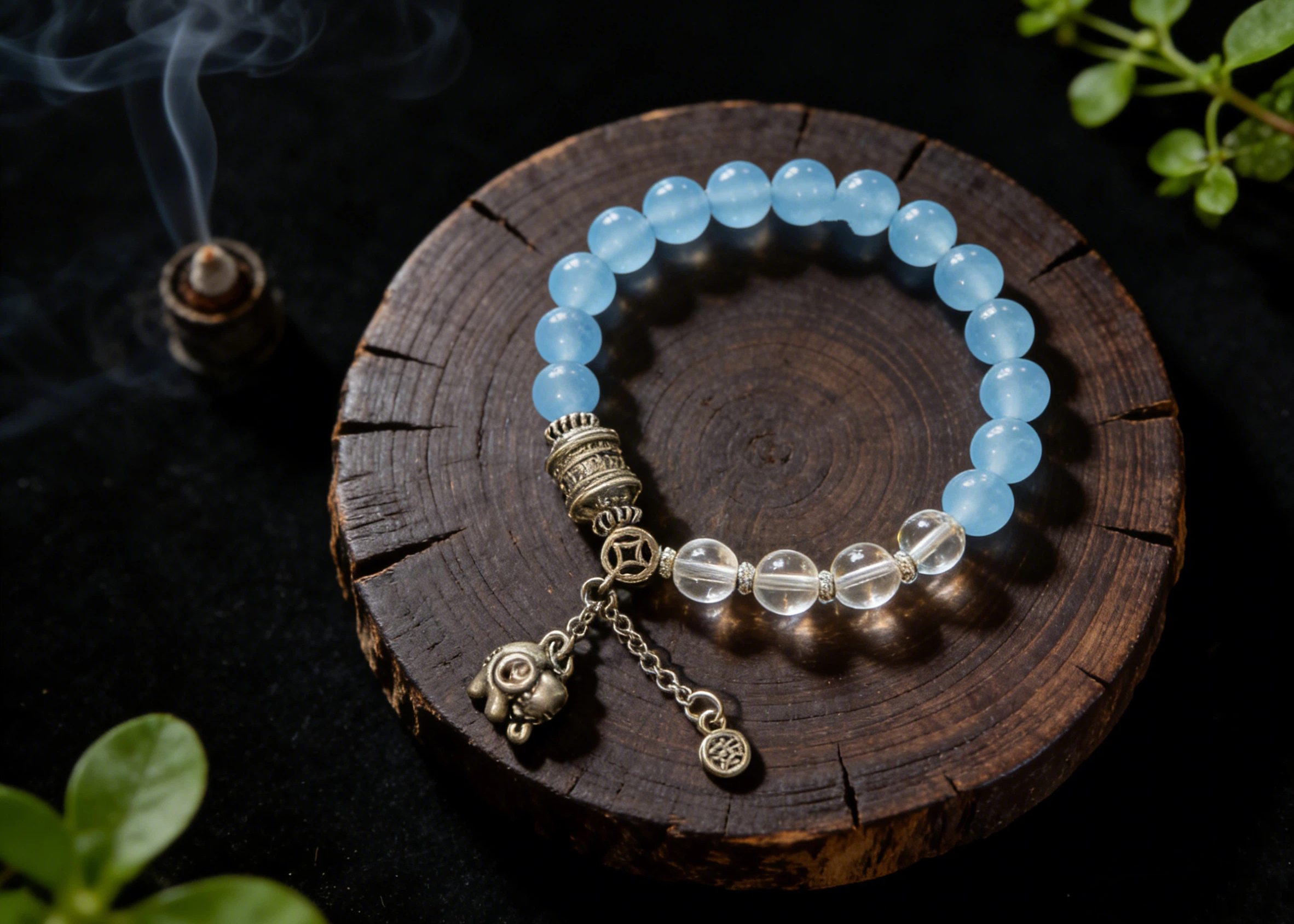 Calm Blessing Aquamarine Bracelet