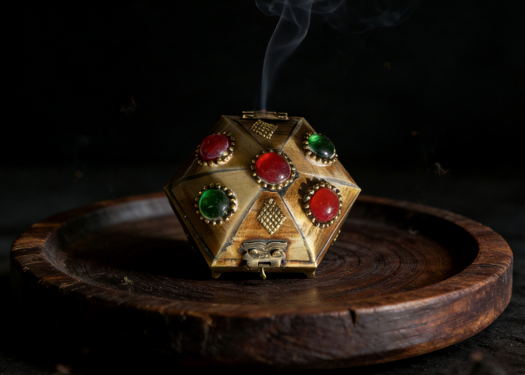 Tibetan Yak Bone Box