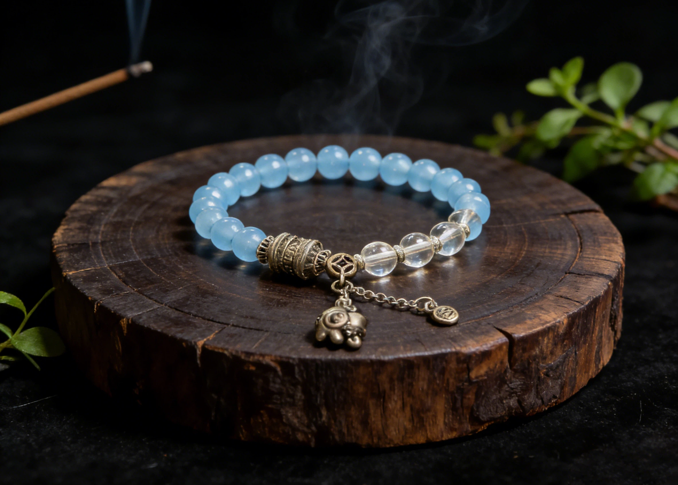 Calm Blessing Aquamarine Bracelet