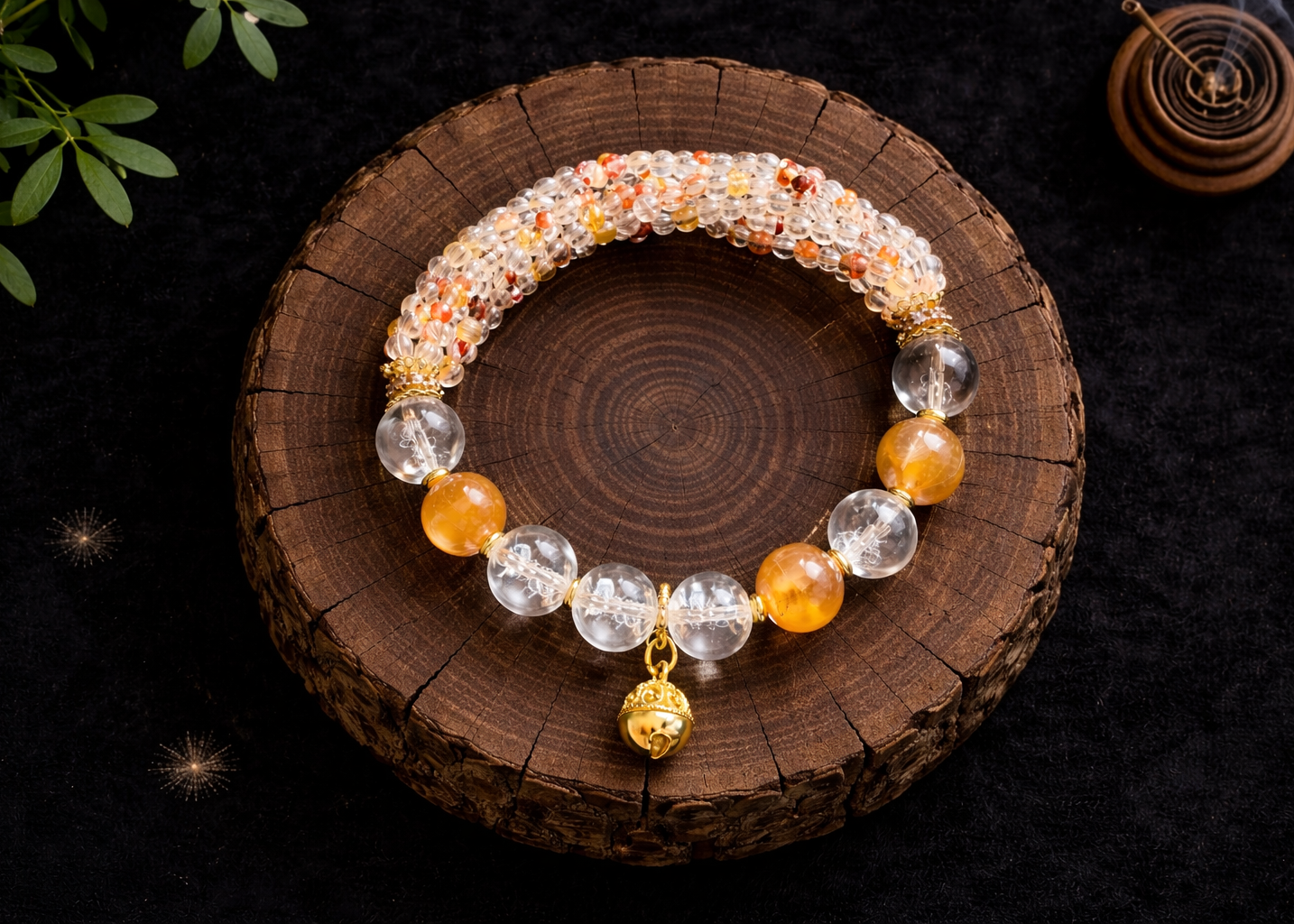 Blessed Wealth Tibetan Citrine Bracelet