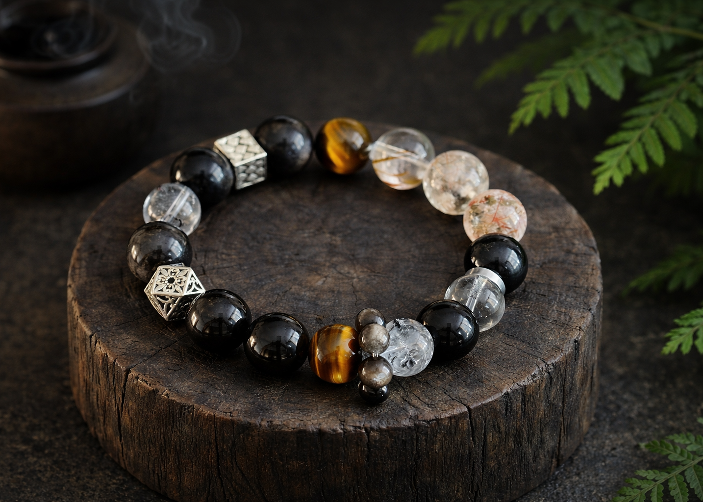 Fiery Radiance Tibetan Bracelet