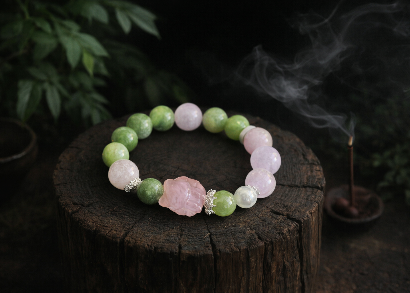 Floral Bliss Tibetan Bracelet