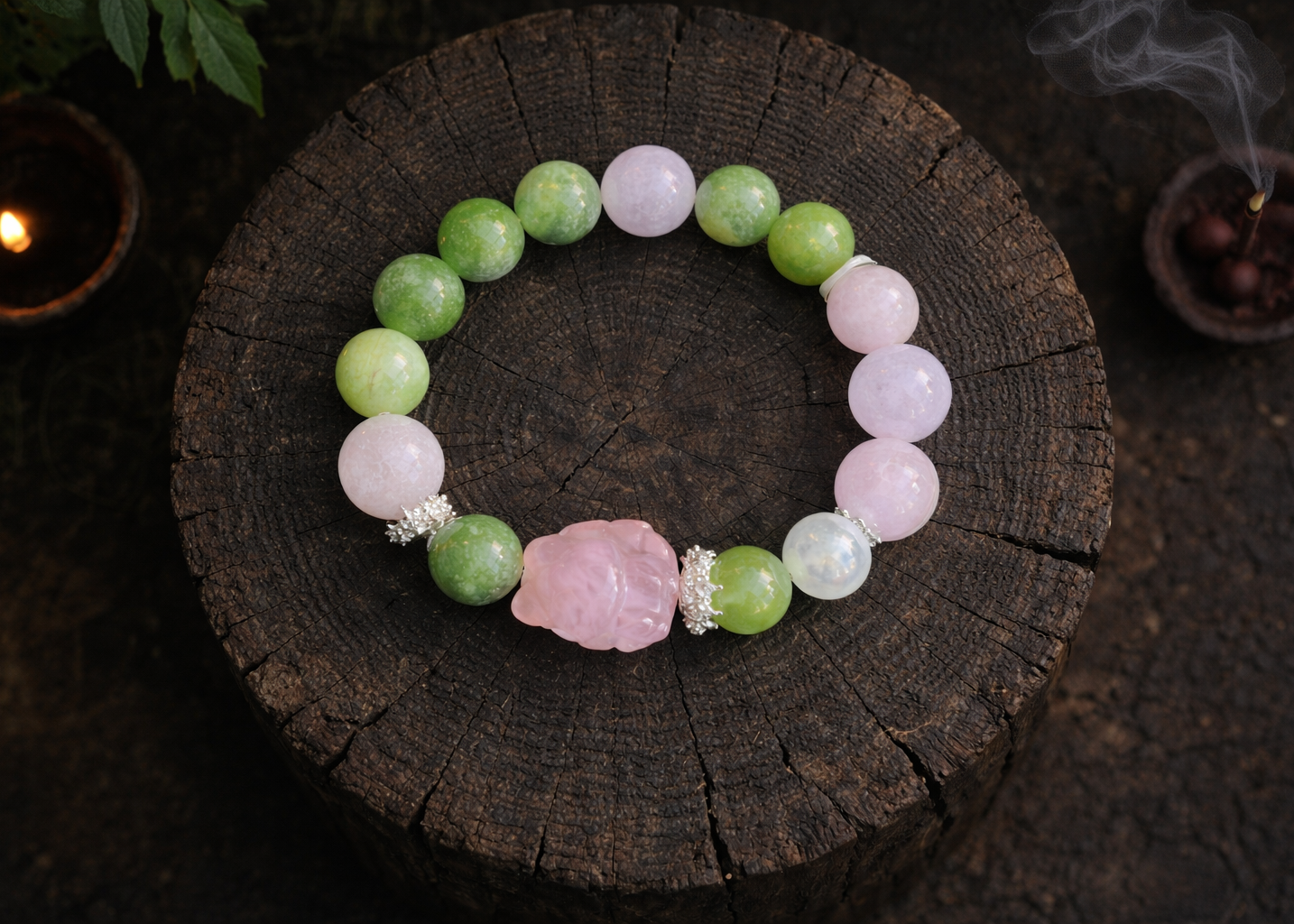 Floral Bliss Tibetan Bracelet