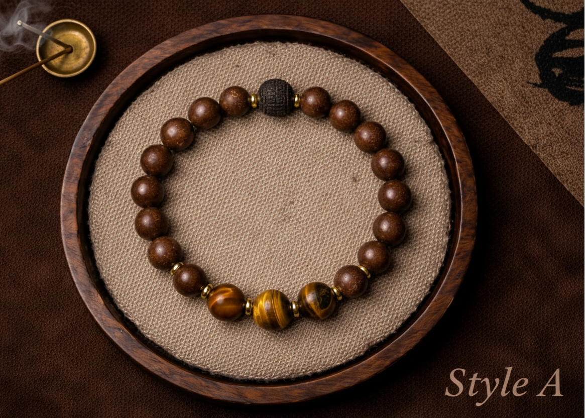 Calm Breath Traditional Herbal Scented Beads Bracelet