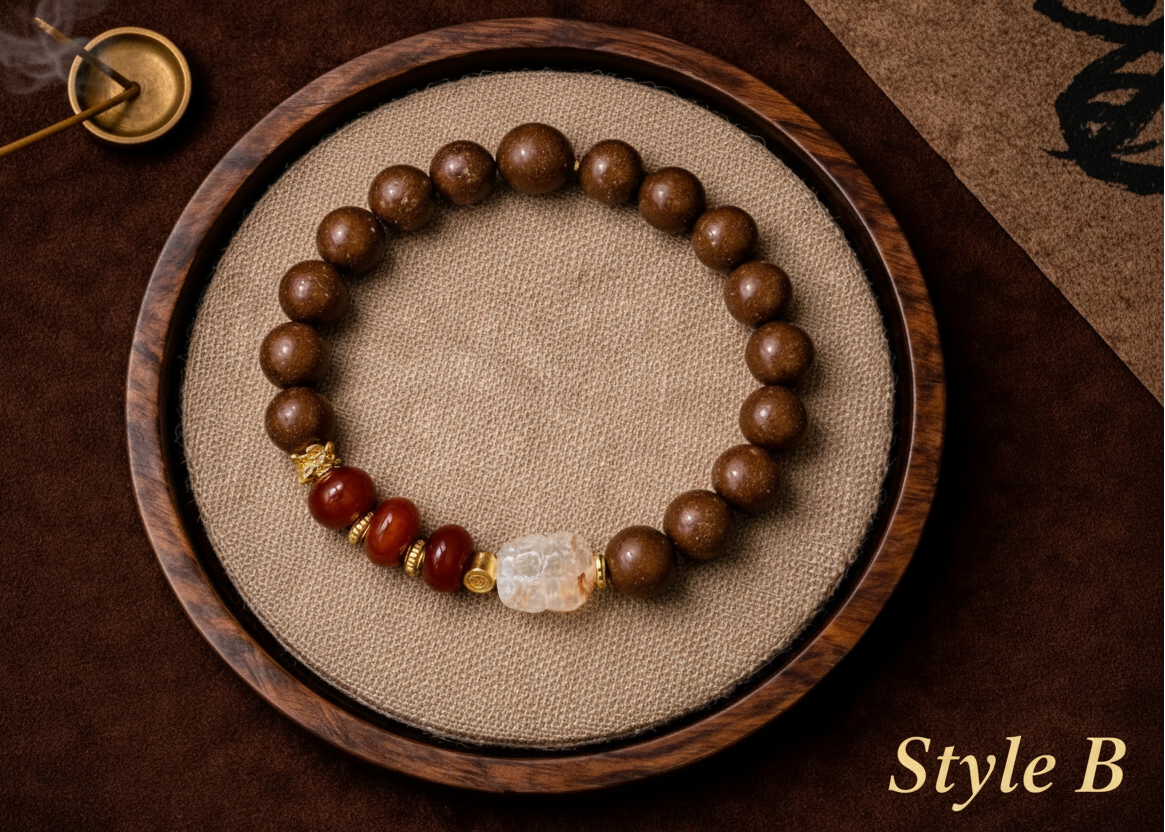 Calm Breath Traditional Herbal Scented Beads Bracelet