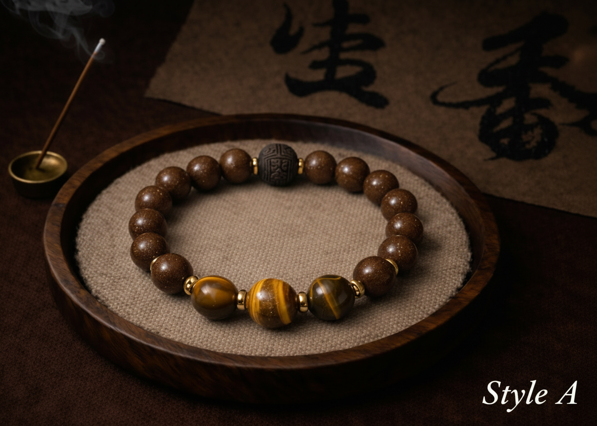 Calm Breath Traditional Herbal Scented Beads Bracelet