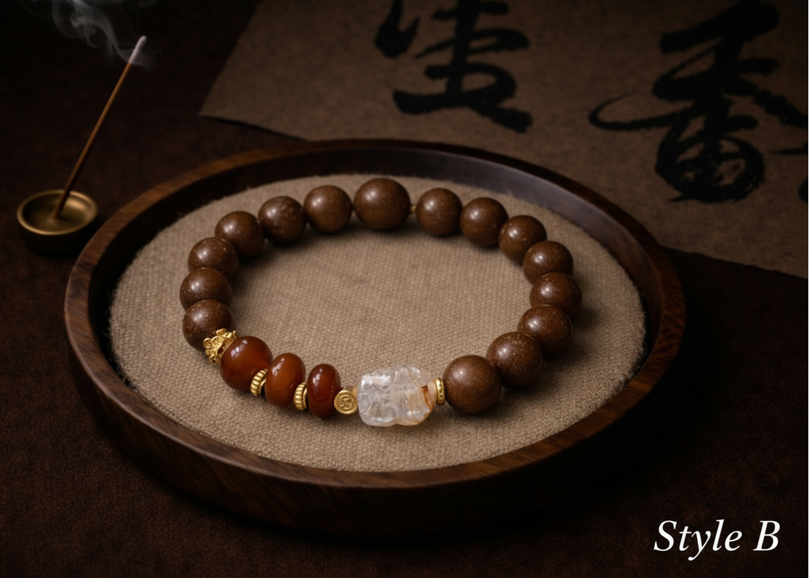 Calm Breath Traditional Herbal Scented Beads Bracelet