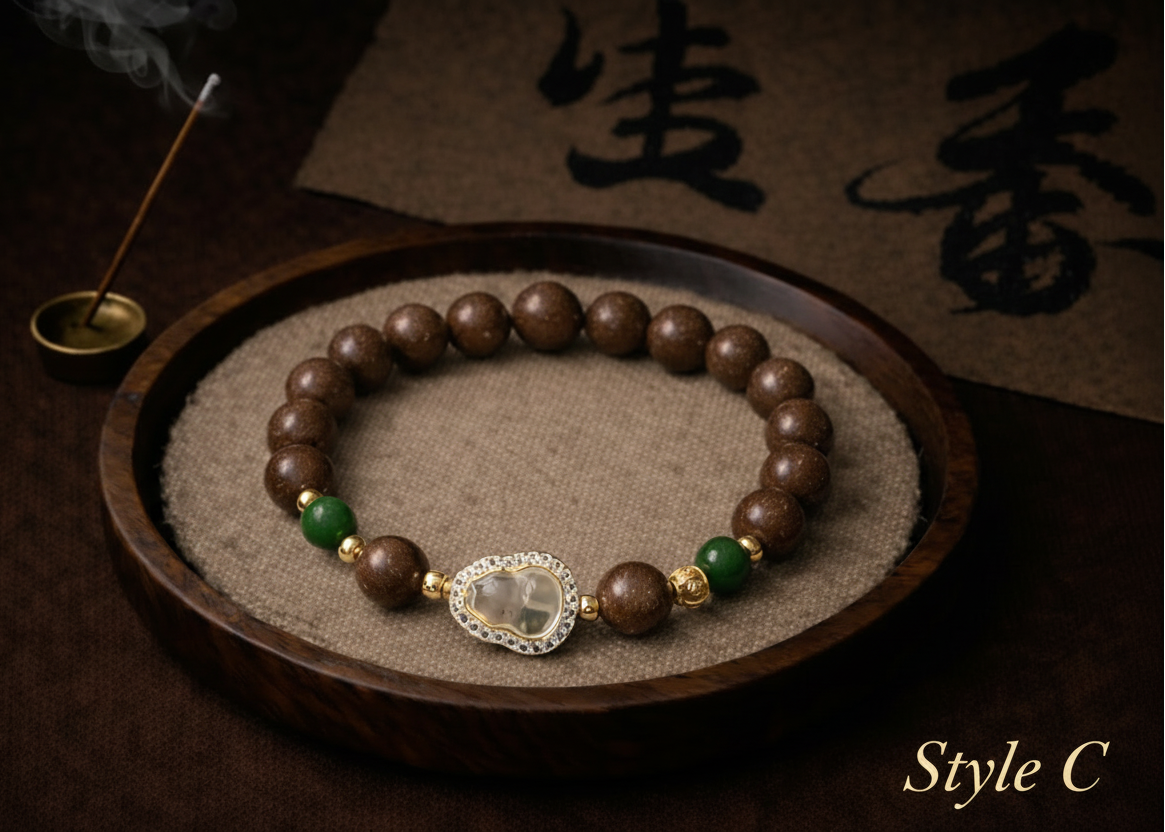 Calm Breath Traditional Herbal Scented Beads Bracelet