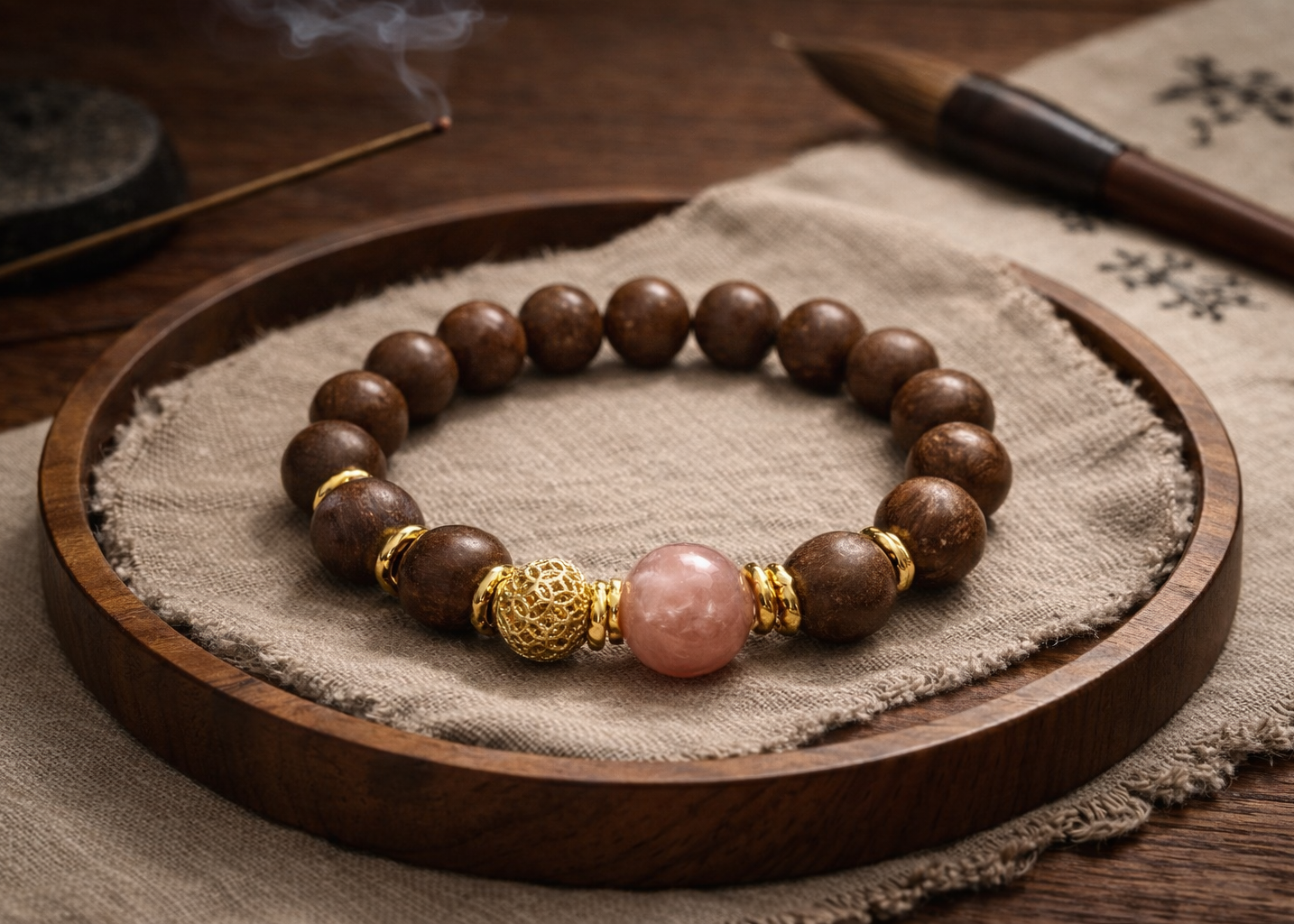 Jasmine Elixir Traditional Herbal Scent Beads Bracelet