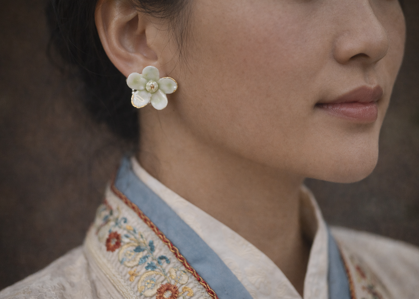 Spring Song Ceramic Stud Earrings