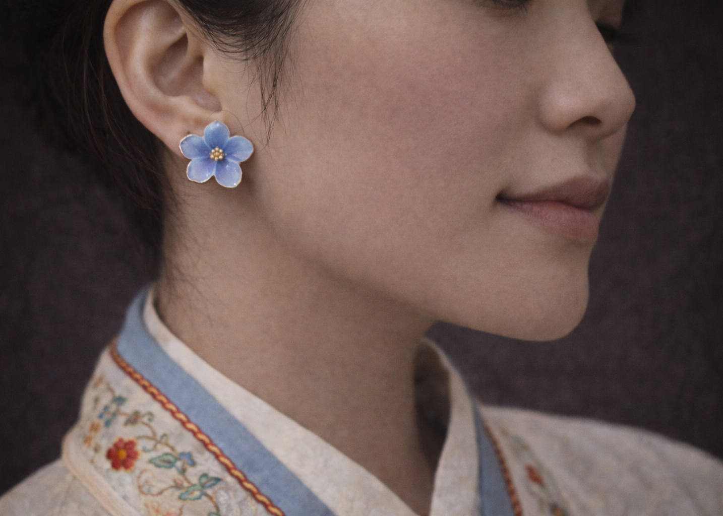 Spring Song Ceramic Stud Earrings