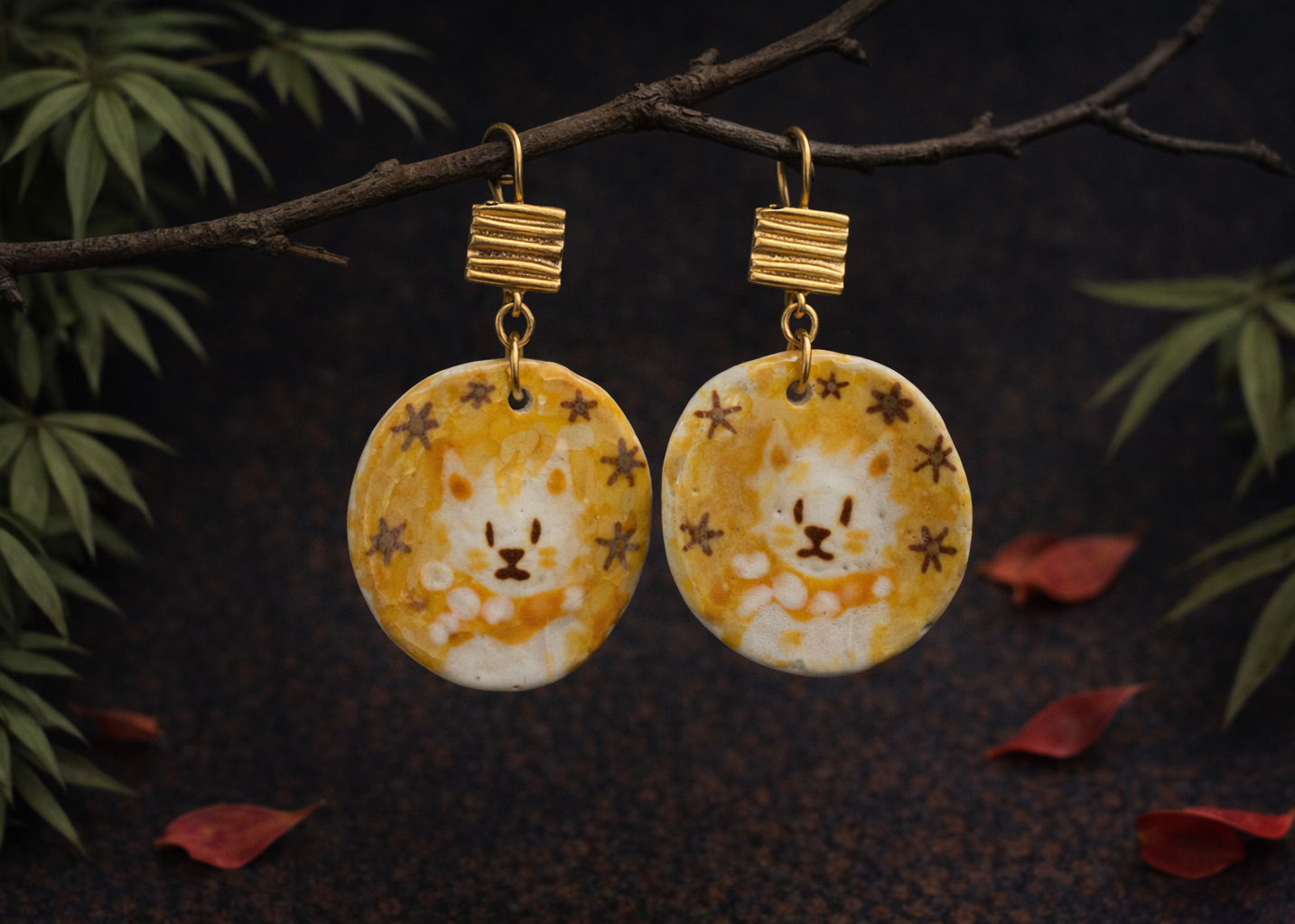 Soft Moments Ceramic Earrings