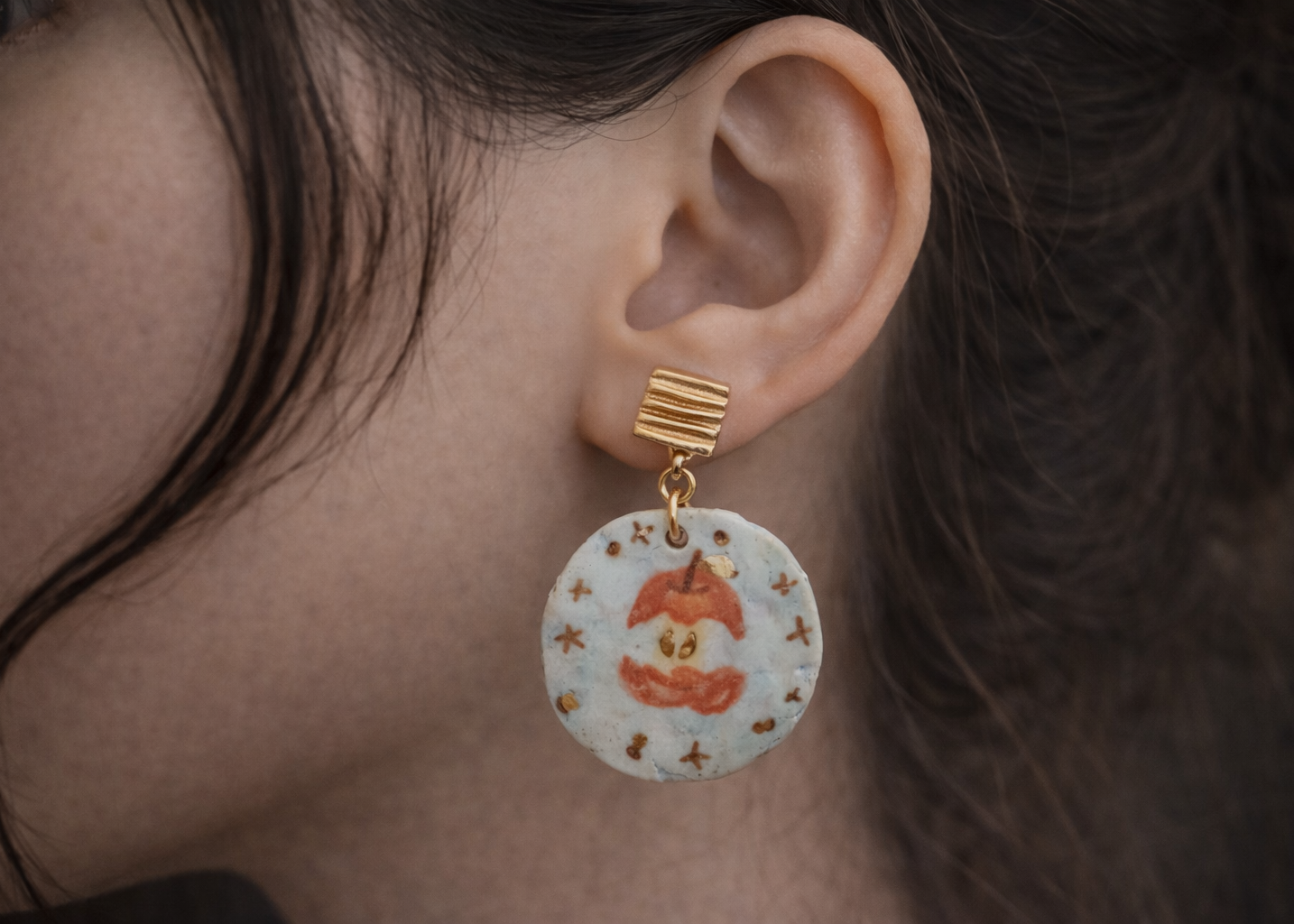 Soft Moments Ceramic Earrings